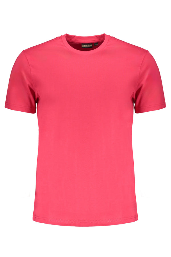 NAPAPIJRI T-SHIRT MANICHE CORTE UOMO ROSA