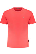 NAPAPIJRI T-SHIRT MANICHE CORTE UOMO ROSSO