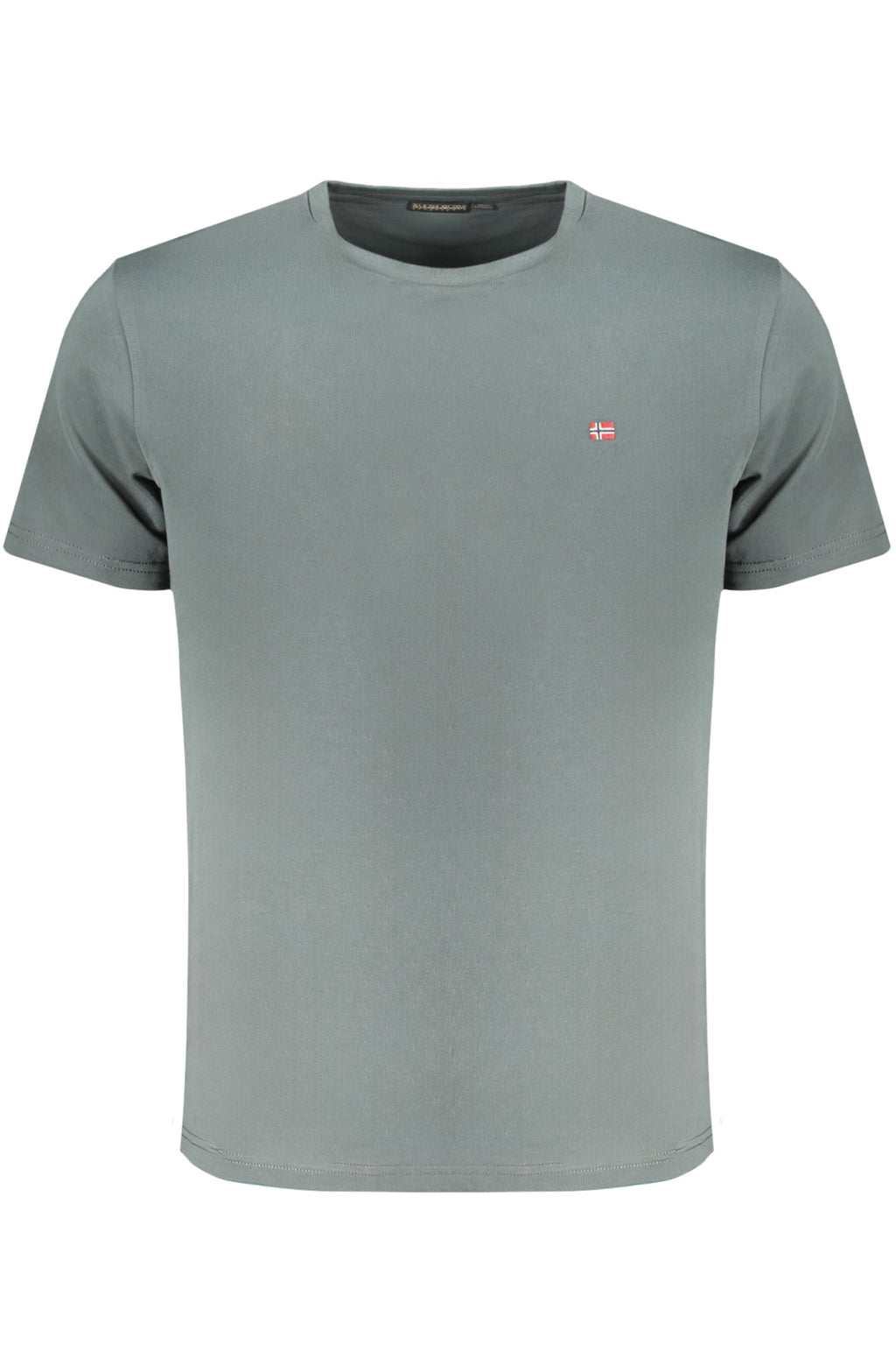 NAPAPIJRI T-SHIRT MANICHE CORTE UOMO VERDE