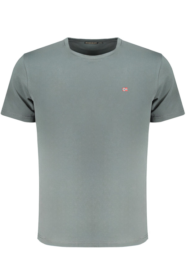 NAPAPIJRI T-SHIRT MANICHE CORTE UOMO VERDE
