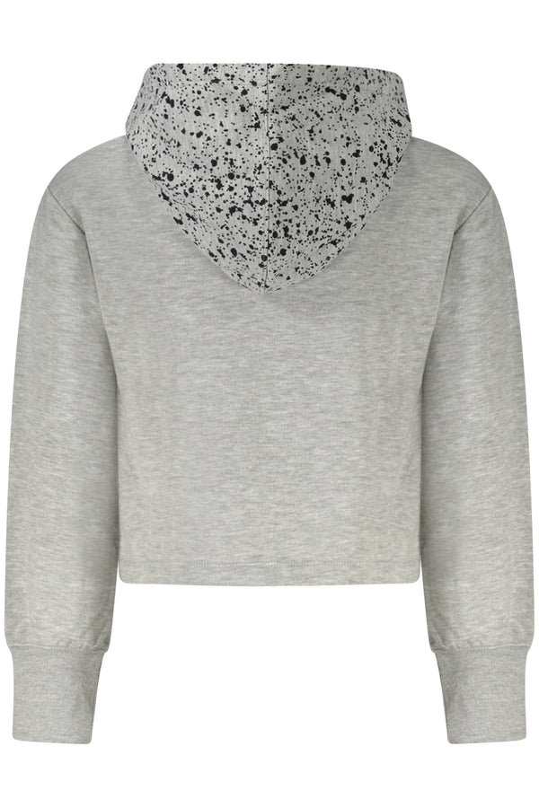 NIKE FELPA CON ZIP BAMBINA GRIGIO
