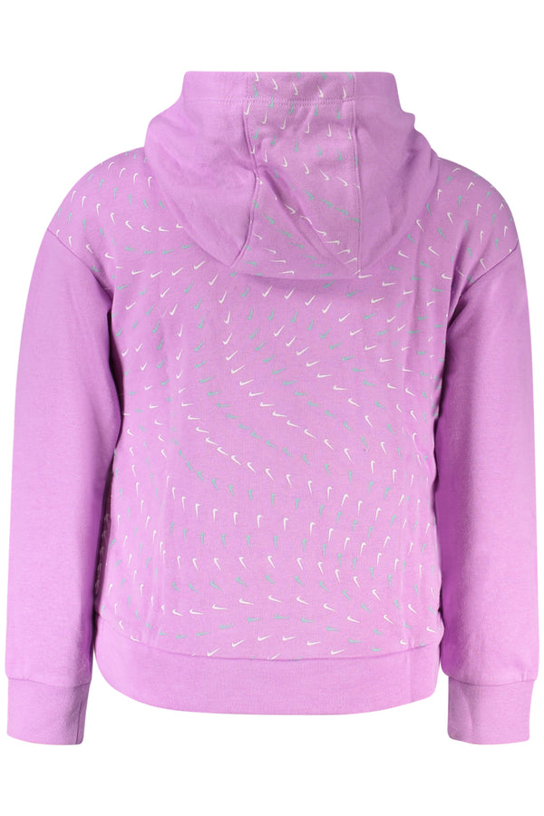 NIKE FELPA SENZA ZIP BAMBINA VIOLA