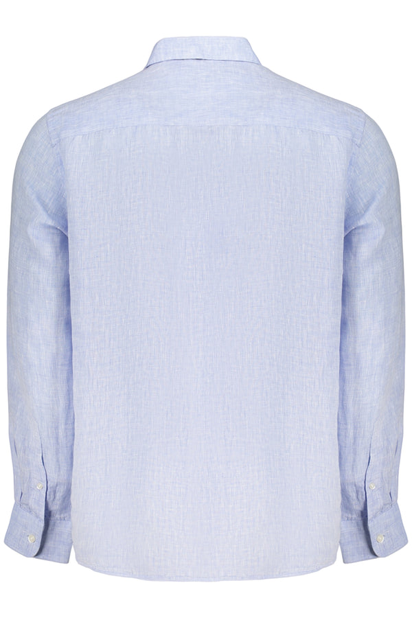 NORTH SAILS CAMICIA MANICHE CORTE UOMO AZZURRO
