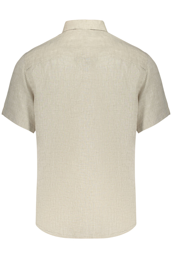 NORTH SAILS CAMICIA MANICHE CORTE UOMO BEIGE