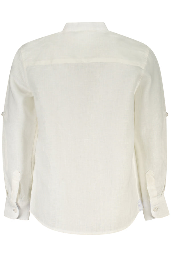 NORTH SAILS CAMICIA MANICHE LUNGHE BAMBINO BIANCO