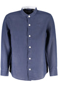 NORTH SAILS CAMICIA MANICHE LUNGHE BAMBINO BLU