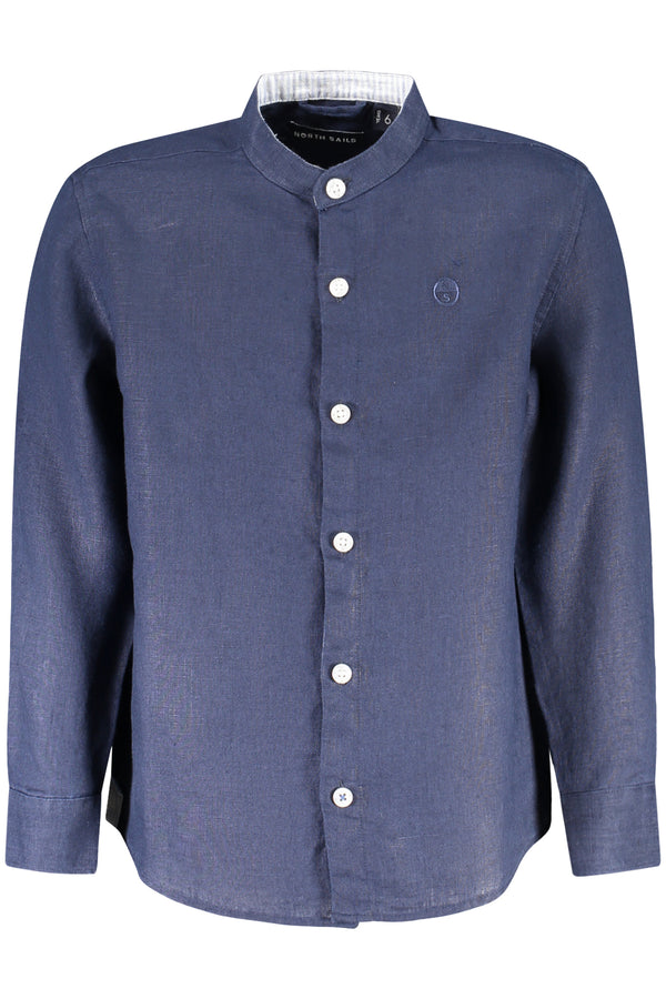 NORTH SAILS CAMICIA MANICHE LUNGHE BAMBINO BLU