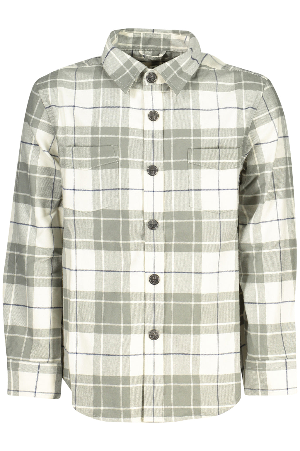 NORTH SAILS CAMICIA MANICHE LUNGHE BAMBINO GRIGIO