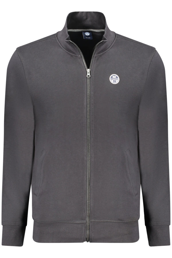 NORTH SAILS FELPA CON ZIP UOMO NERO