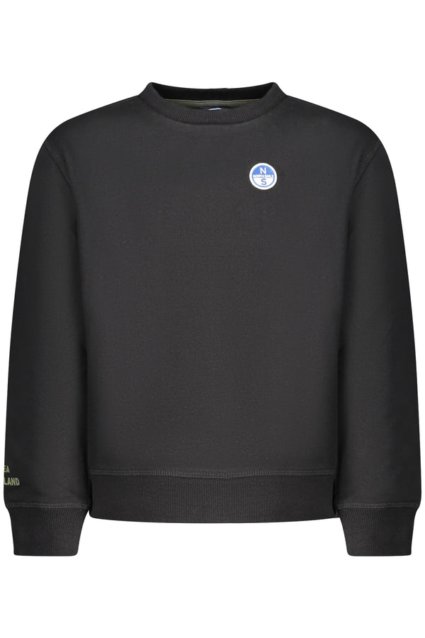 NORTH SAILS FELPA SENZA ZIP BAMBINO NERO