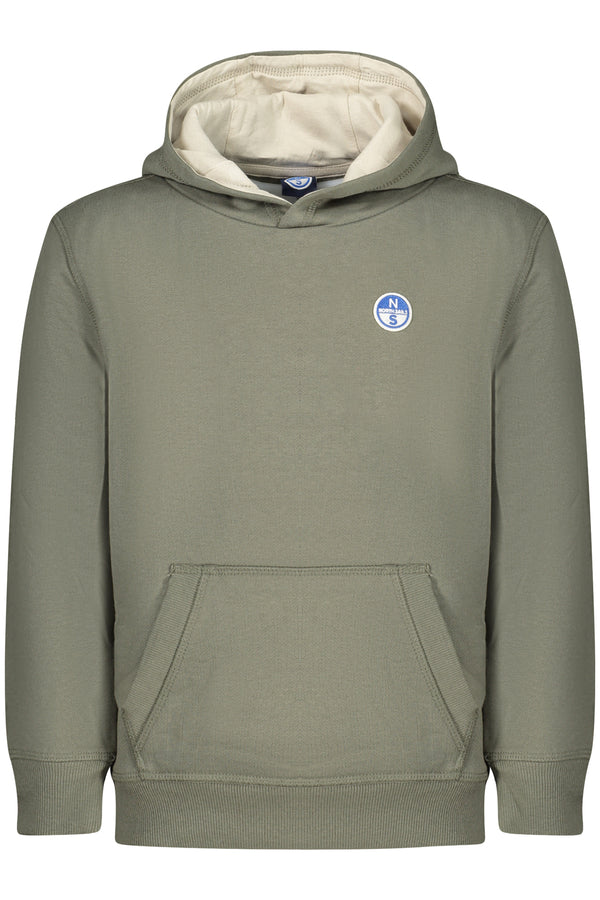 NORTH SAILS FELPA SENZA ZIP BAMBINO VERDE