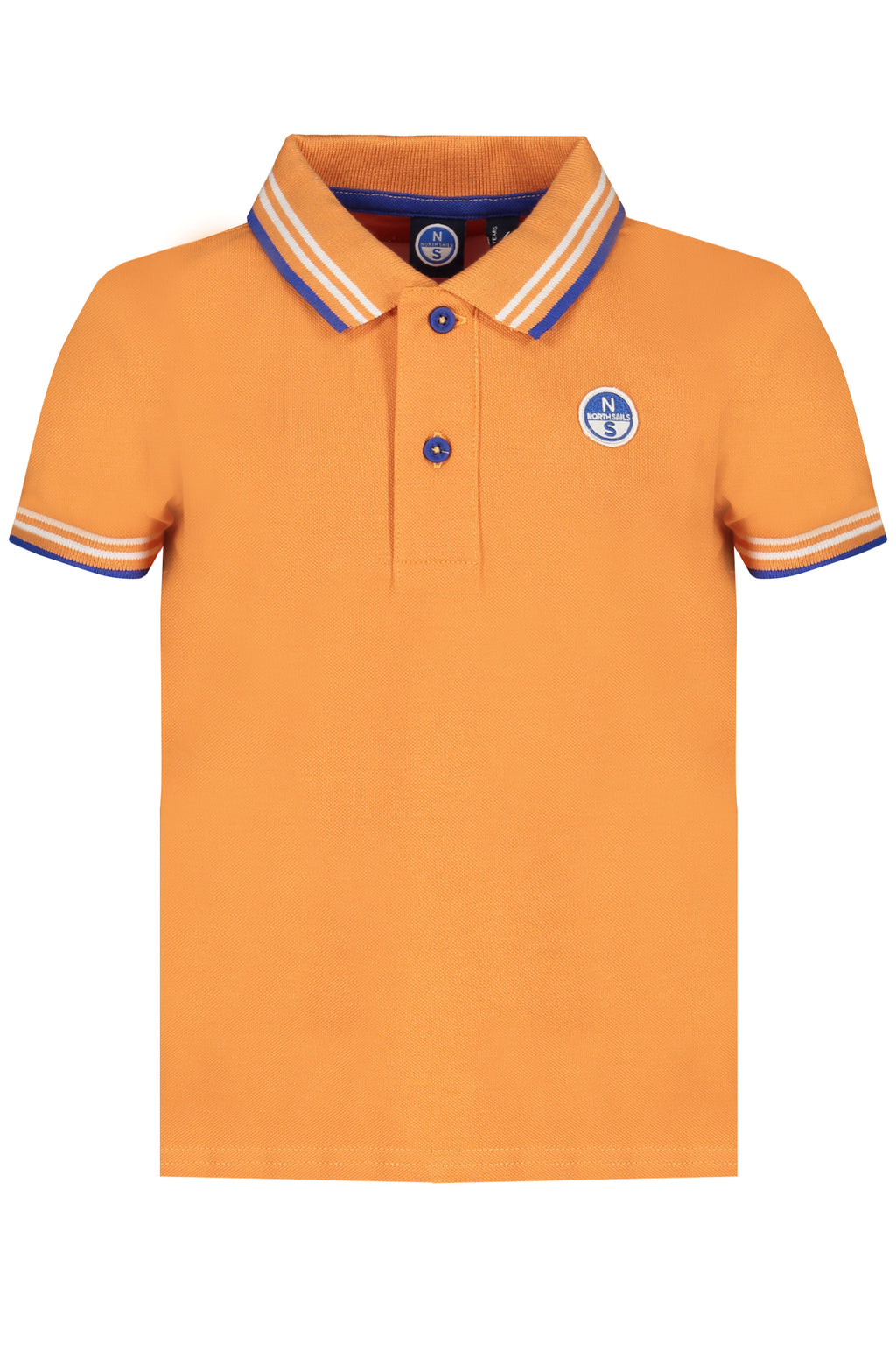 NORTH SAILS POLO MANICHE CORTE BAMBINO ARANCIO