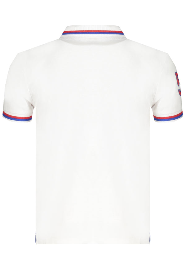 NORTH SAILS POLO MANICHE CORTE BAMBINO BIANCO