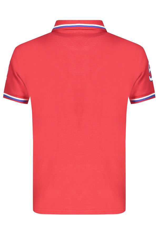 NORTH SAILS POLO MANICHE CORTE BAMBINO ROSSO