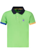 NORTH SAILS POLO MANICHE CORTE BAMBINO VERDE