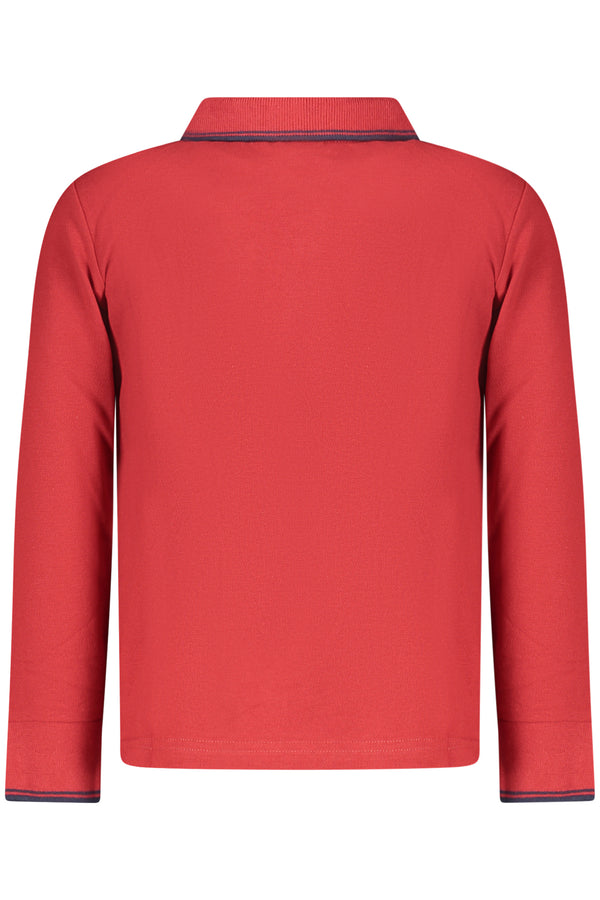 NORTH SAILS POLO MANICHE LUNGHE BAMBINO ROSSO