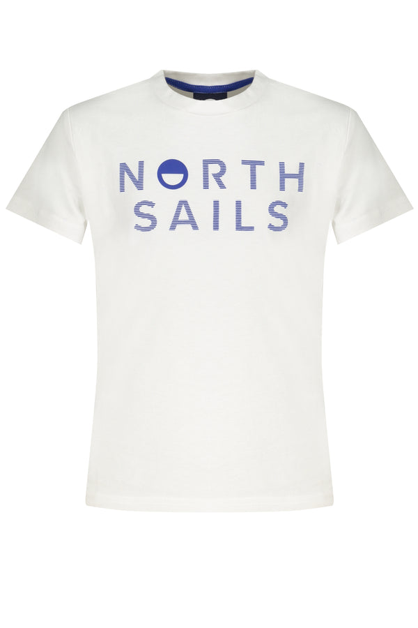 NORTH SAILS T-SHIRT MANICHE CORTE BAMBINO BIANCO