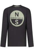 NORTH SAILS T-SHIRT MANICHE LUNGHE BAMBINO NERO