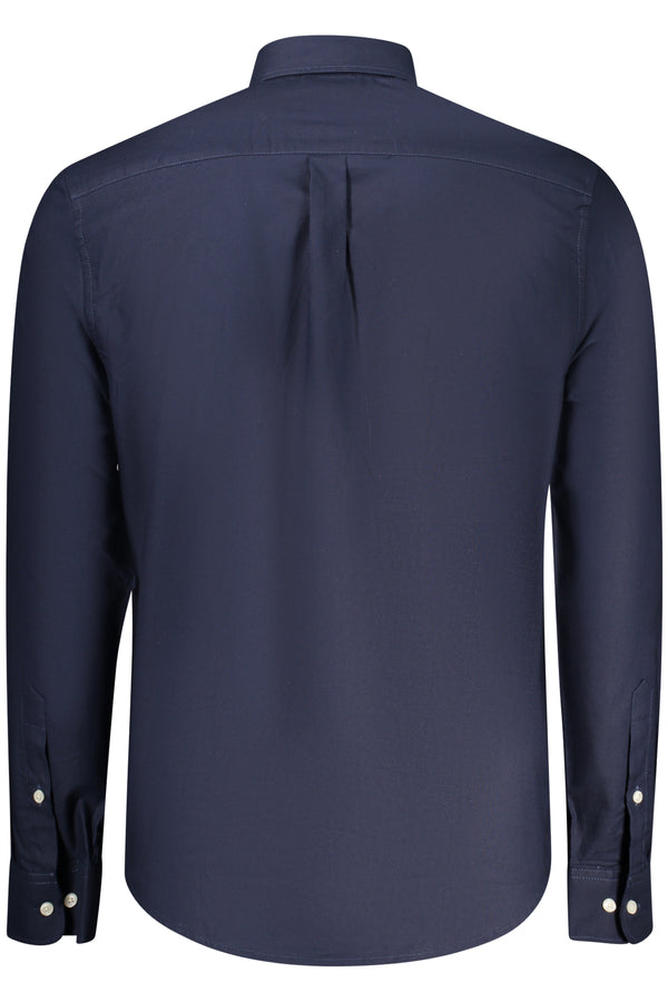 NORWAY 1963 CAMICIA MANICHE LUNGHE UOMO BLU