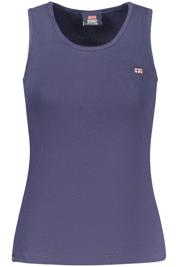 NORWAY 1963 CANOTTA DONNA BLU