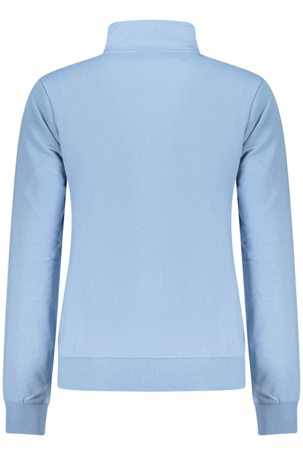 NORWAY 1963 FELPA CON ZIP DONNA AZZURRO