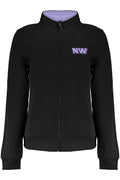 NORWAY 1963 FELPA CON ZIP DONNA NERO