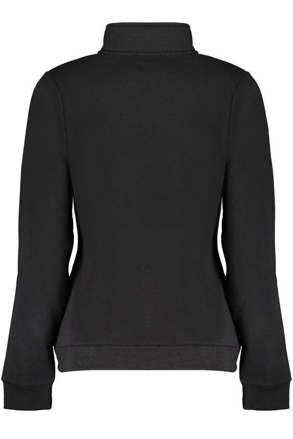 NORWAY 1963 FELPA CON ZIP DONNA NERO