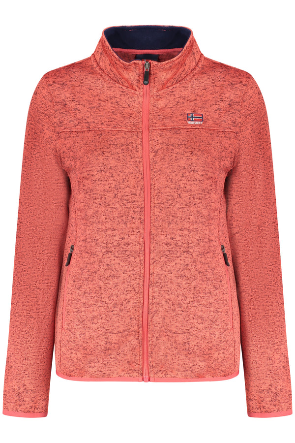 NORWAY 1963 FELPA CON ZIP DONNA ROSA