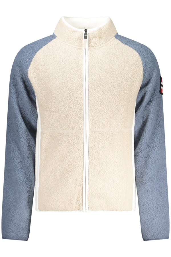 NORWAY 1963 FELPA CON ZIP UOMO BEIGE