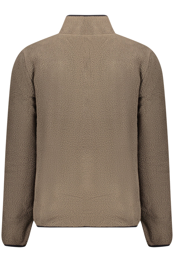 NORWAY 1963 FELPA CON ZIP UOMO MARRONE