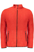 NORWAY 1963 FELPA CON ZIP UOMO ROSSO