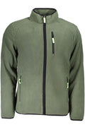 NORWAY 1963 FELPA CON ZIP UOMO VERDE