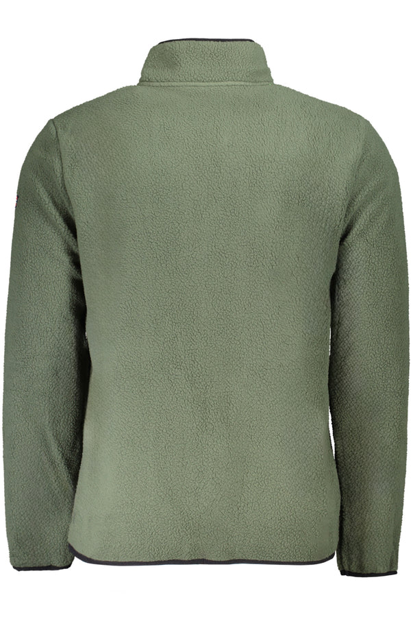 NORWAY 1963 FELPA CON ZIP UOMO VERDE