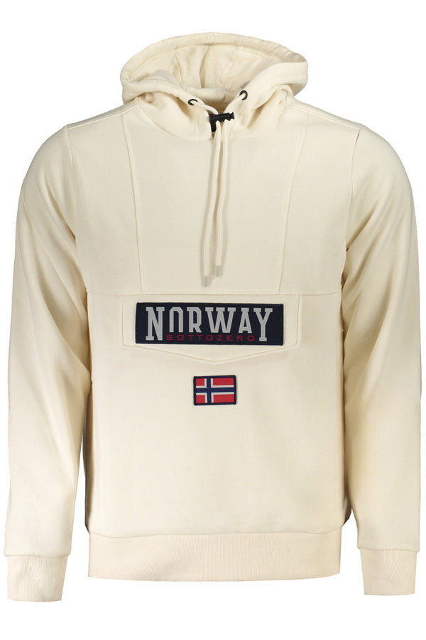 NORWAY 1963 FELPA SENZA ZIP UOMO BEIGE