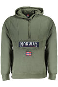 NORWAY 1963 FELPA SENZA ZIP UOMO VERDE
