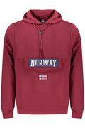 NORWAY 1963 FELPA SENZA ZIP UOMO VIOLA
