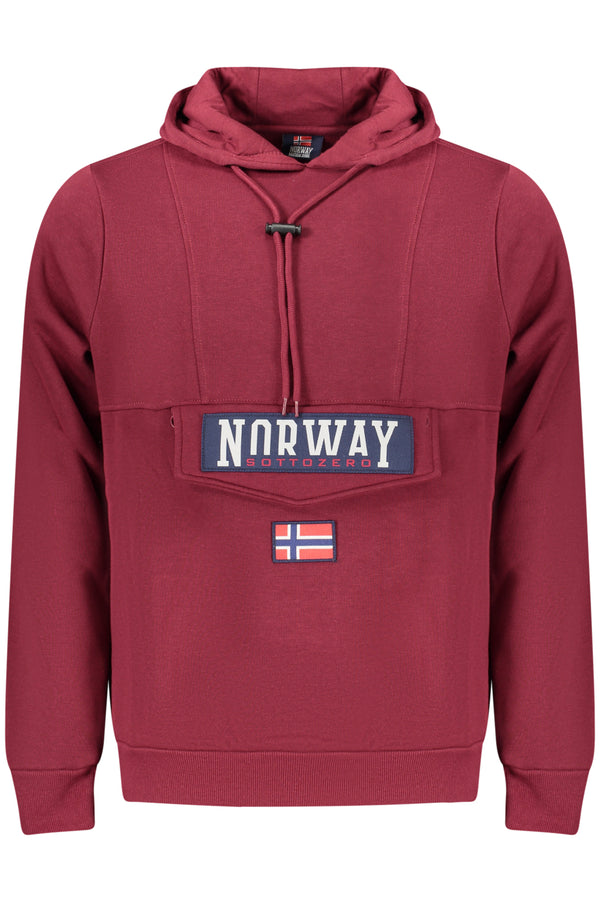 NORWAY 1963 FELPA SENZA ZIP UOMO VIOLA
