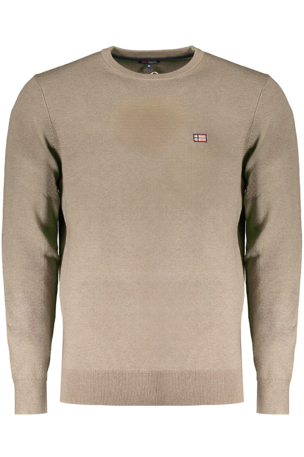 NORWAY 1963 MAGLIA UOMO MARRONE