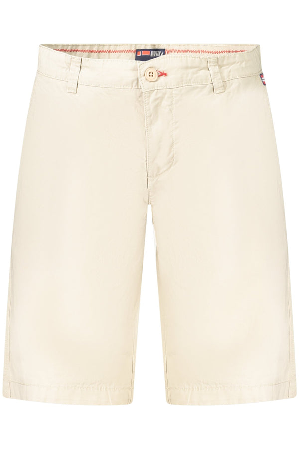NORWAY 1963 PANTALONE BERMUDA UOMO BEIGE