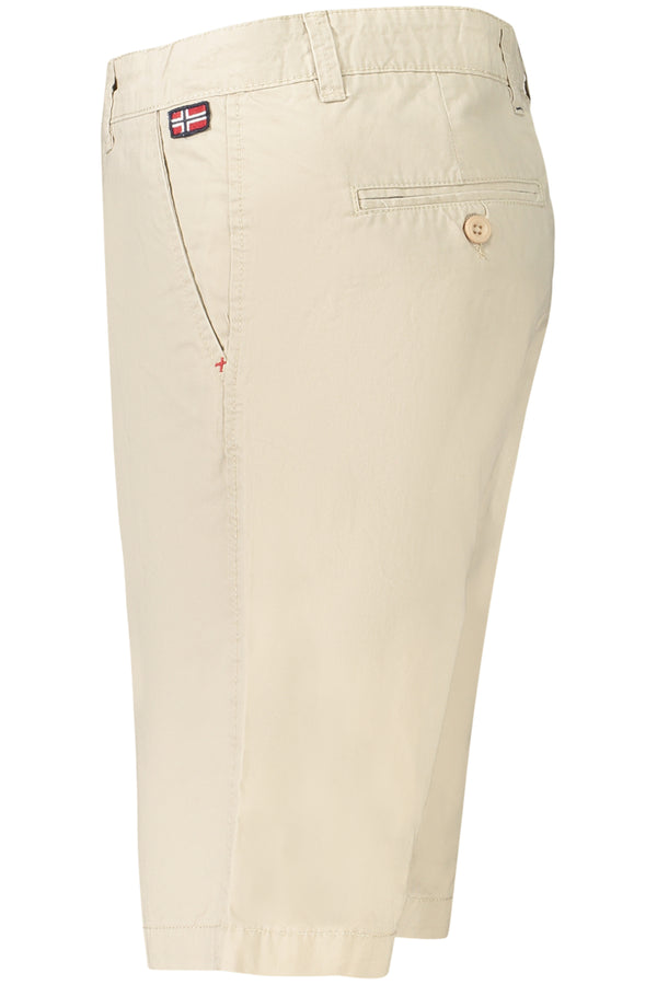 NORWAY 1963 PANTALONE BERMUDA UOMO BEIGE