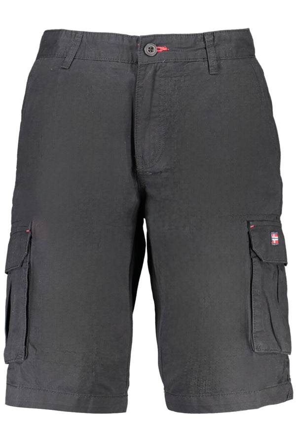 NORWAY 1963 PANTALONE BERMUDA UOMO NERO