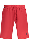 NORWAY 1963 PANTALONE BERMUDA UOMO ROSSO