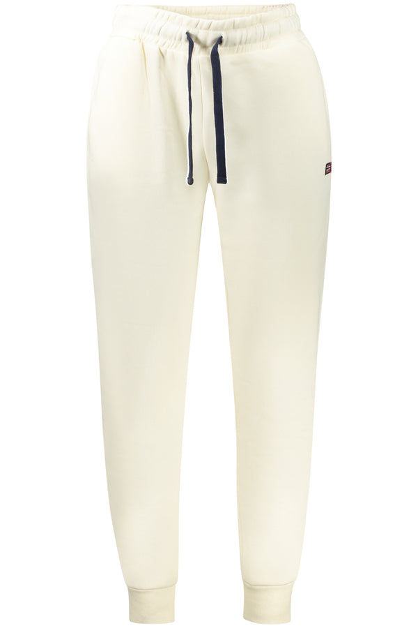 NORWAY 1963 PANTALONE TUTA LUNGO UOMO BIANCO