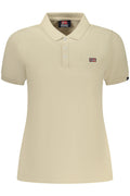 NORWAY 1963 POLO MANICHE CORTE DONNA BEIGE