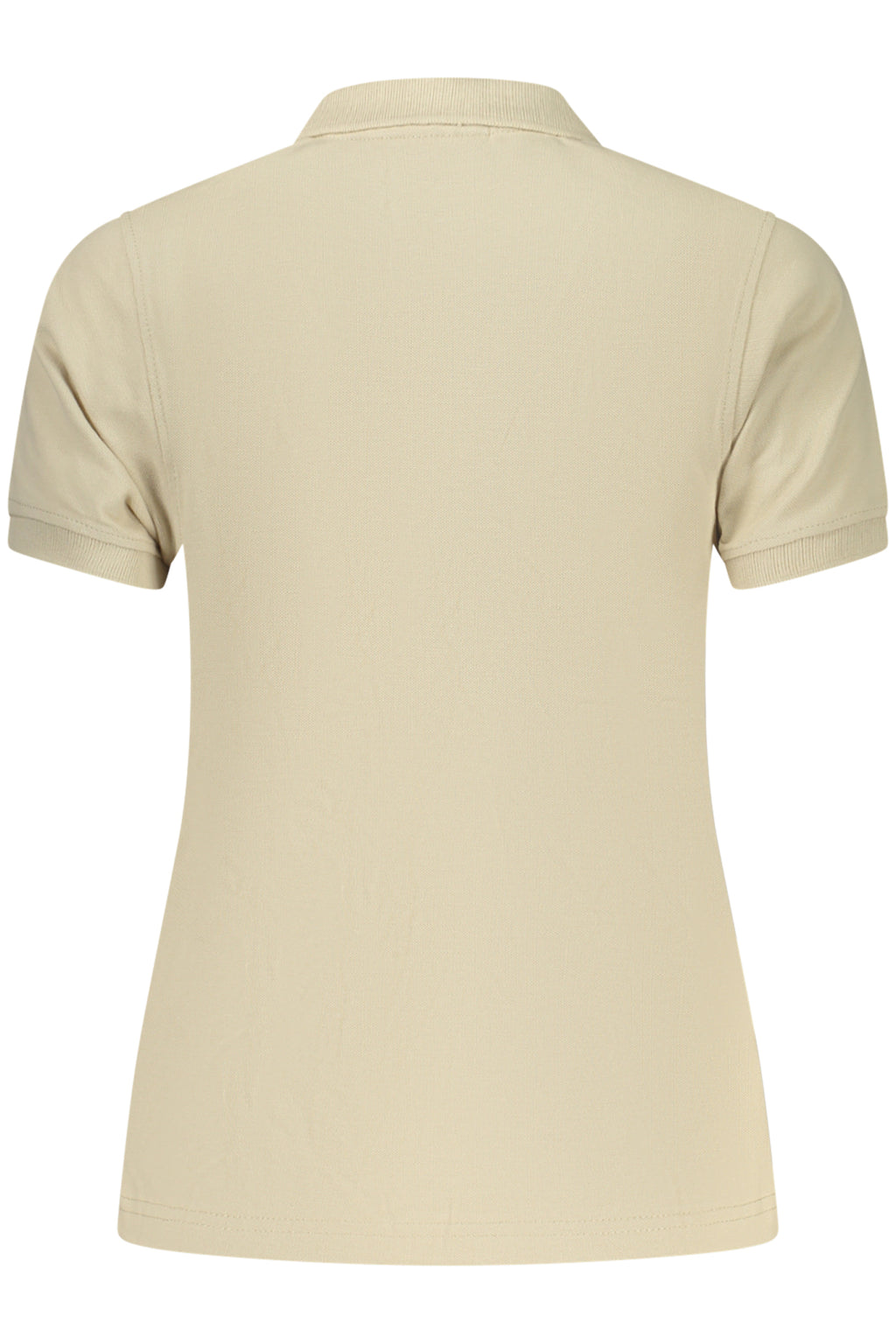 NORWAY 1963 POLO MANICHE CORTE DONNA BEIGE