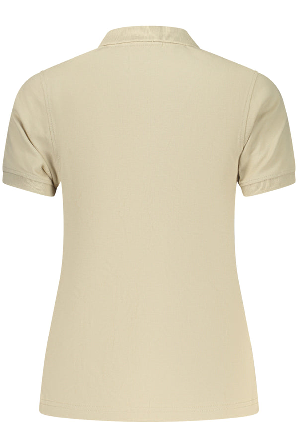 NORWAY 1963 POLO MANICHE CORTE DONNA BEIGE