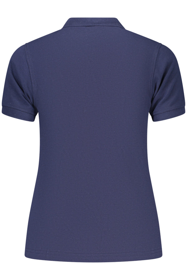 NORWAY 1963 POLO MANICHE CORTE DONNA BLU