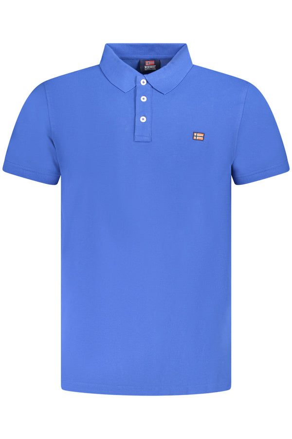 NORWAY 1963 POLO MANICHE CORTE UOMO BLU