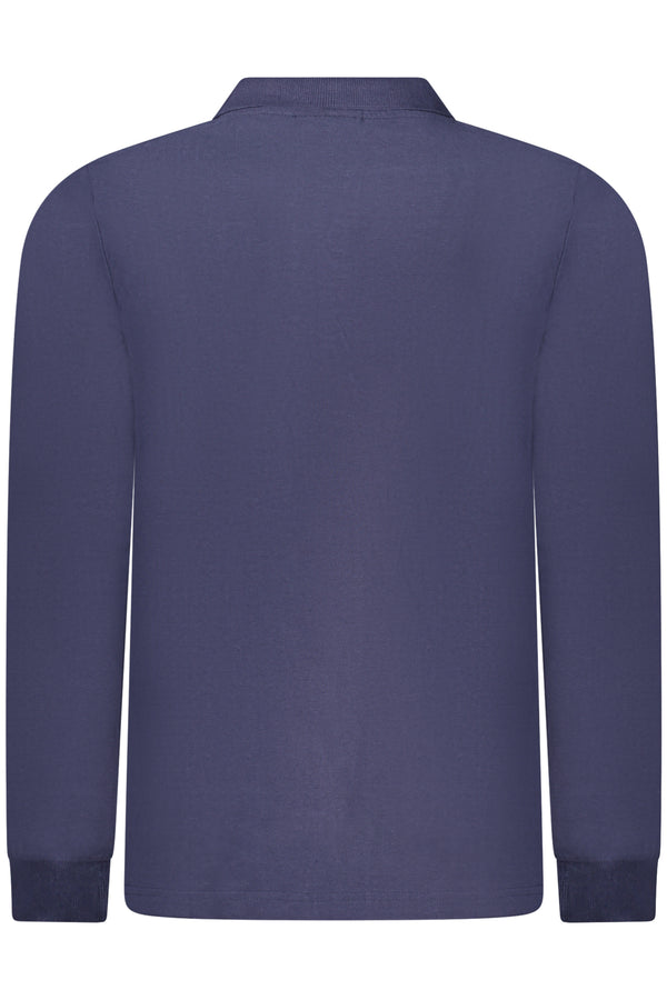 NORWAY 1963 POLO MANICHE LUNGHE UOMO BLU