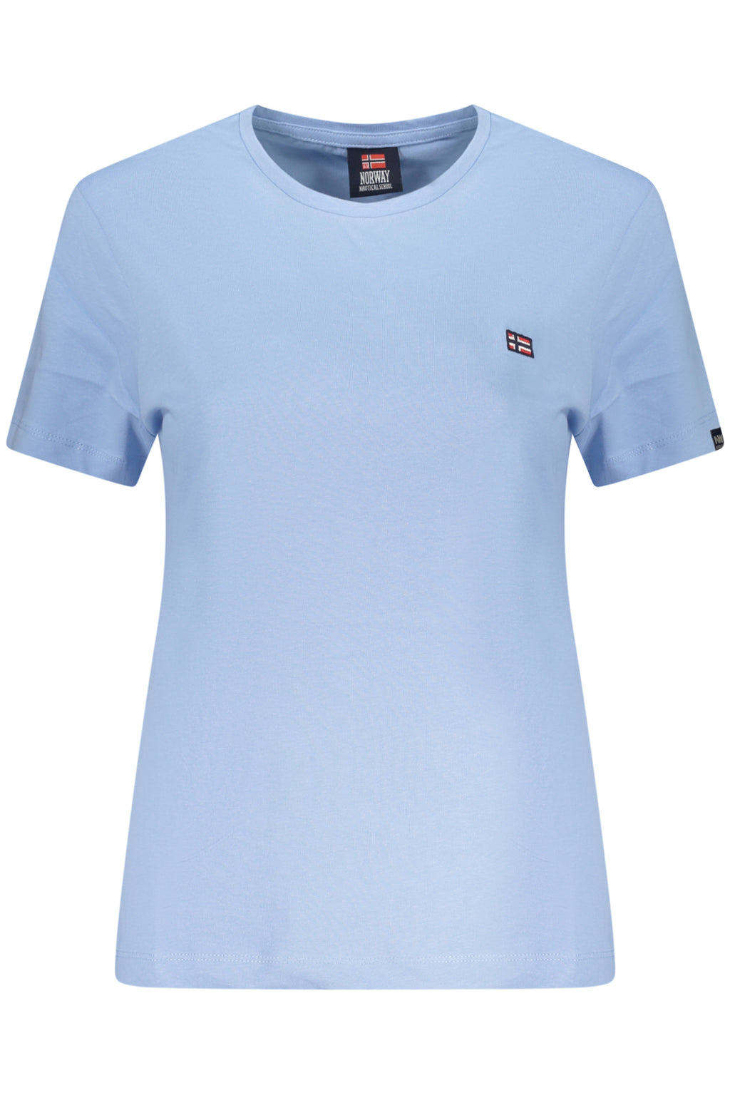 NORWAY 1963 T-SHIRT MANICHE CORTE DONNA AZZURRO